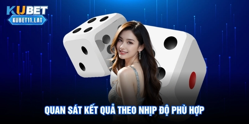 Quan sát kết quả theo nhịp độ phù hợp