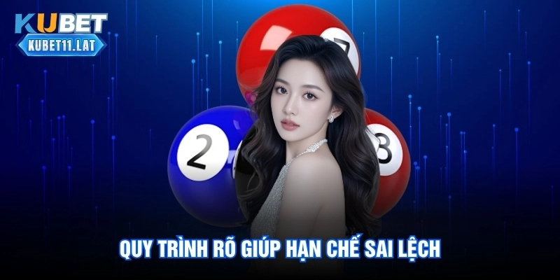 Quy trình rõ giúp hạn chế sai lệch