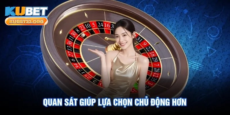 Quan sát giúp lựa chọn chủ động hơn Quan sát giúp lựa chọn chủ động hơn
